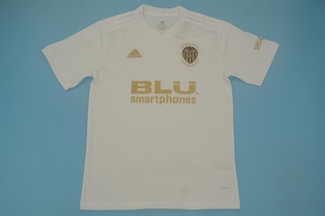 AAA Quality Valencia 18/19 Home Soccer Jersey(Gold Sponsers)